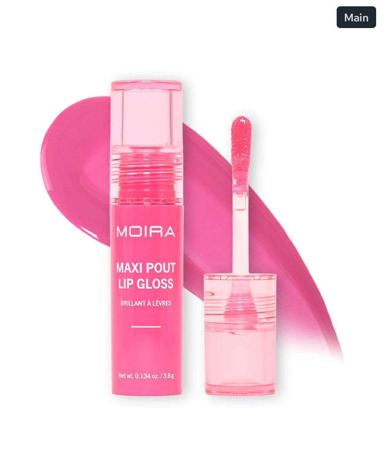 Moira MAXI POUT LIP GLOSS (004, WATERMELON WHIRL)