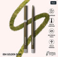 MOIRA- STATEMENT SHIMMER LINER 004Golden olive
