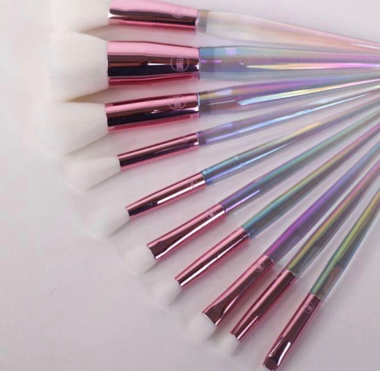 10 PC Brush Set By Lurella Cosmetics