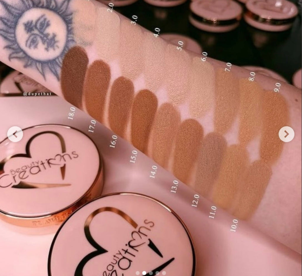 Beauty creation powder foundation