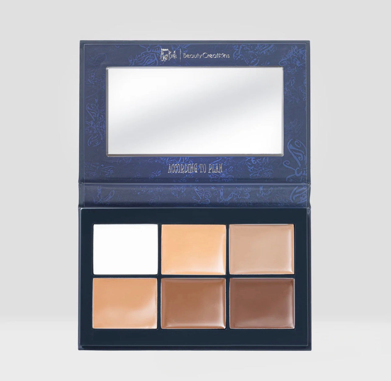 TIM BURTON'S CORPSE BRIDE X BEAUTY CREATIONS ACCORDING TO PLAN CREAM CONTOUR PALLET