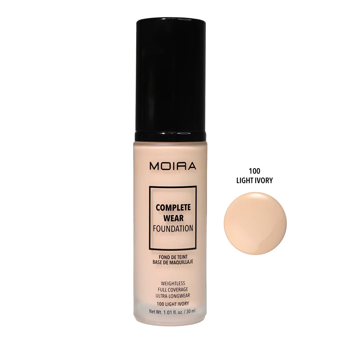 COMPLETE WEAR™ FOUNDATION (100, LIGHT IVORY)