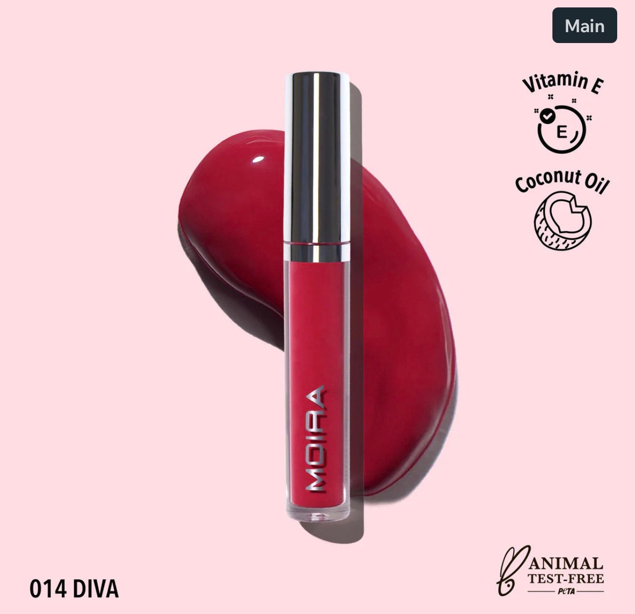 Moira GLOSS AFFAIR LIP GLOSS (014, DIVA)