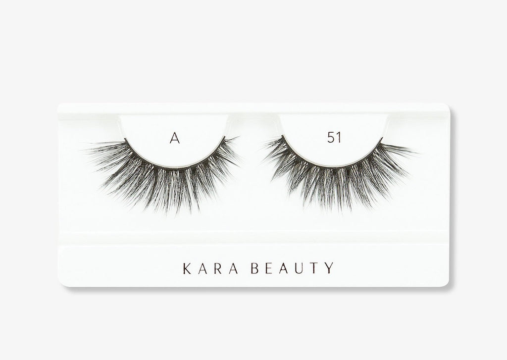 Kara beauty 3D Faux Mink False Eyelashes Style A51