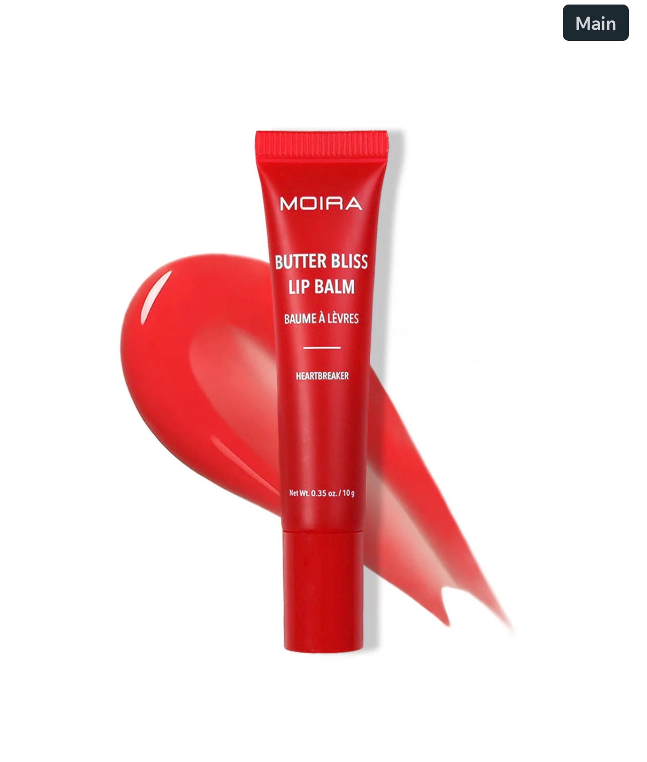 Moira BUTTER BLISS LIP BALM (001, HEARTBREAKER)