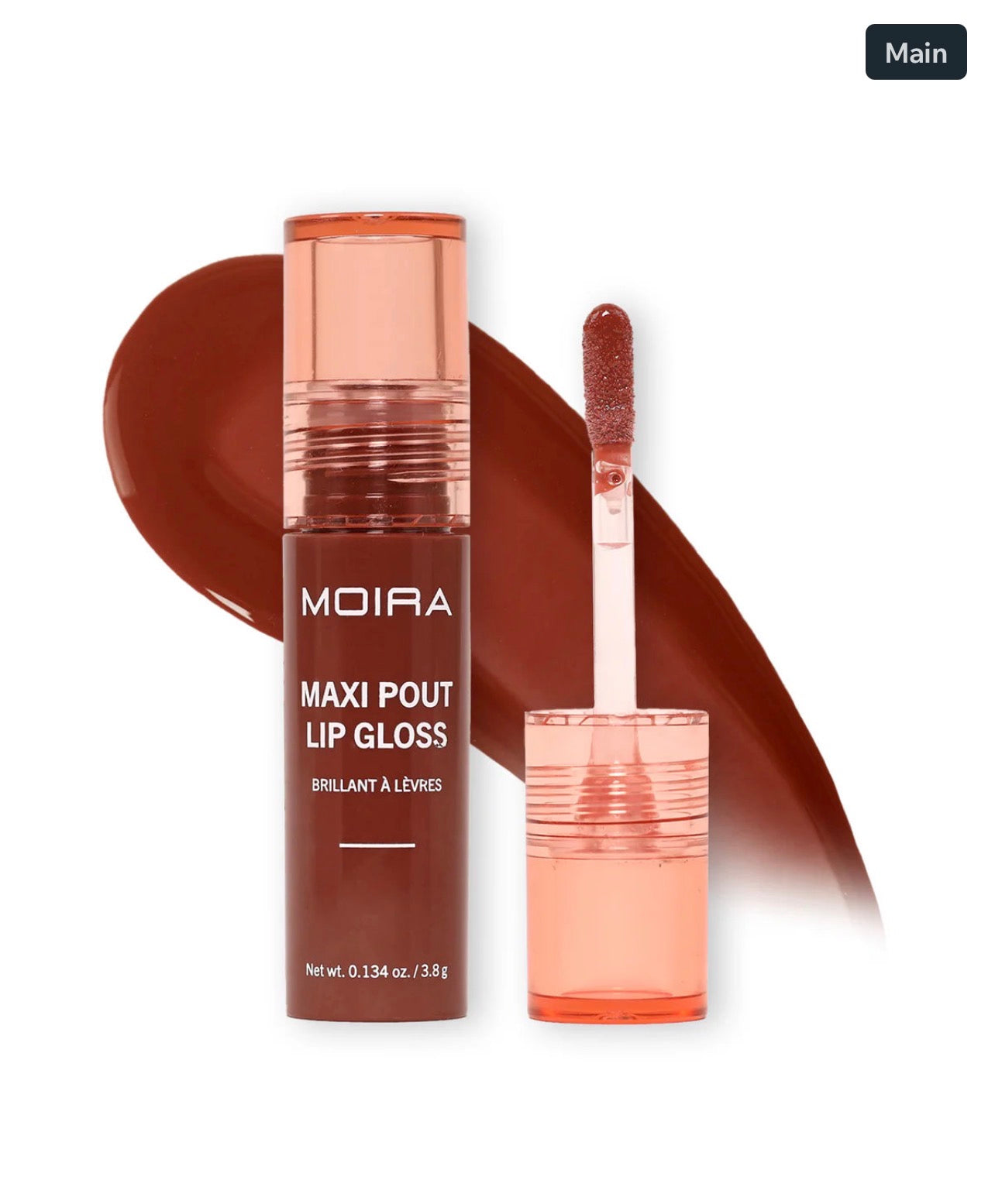 Moira MAXI POUT LIP GLOSS (008, CINNAMON SPICE)