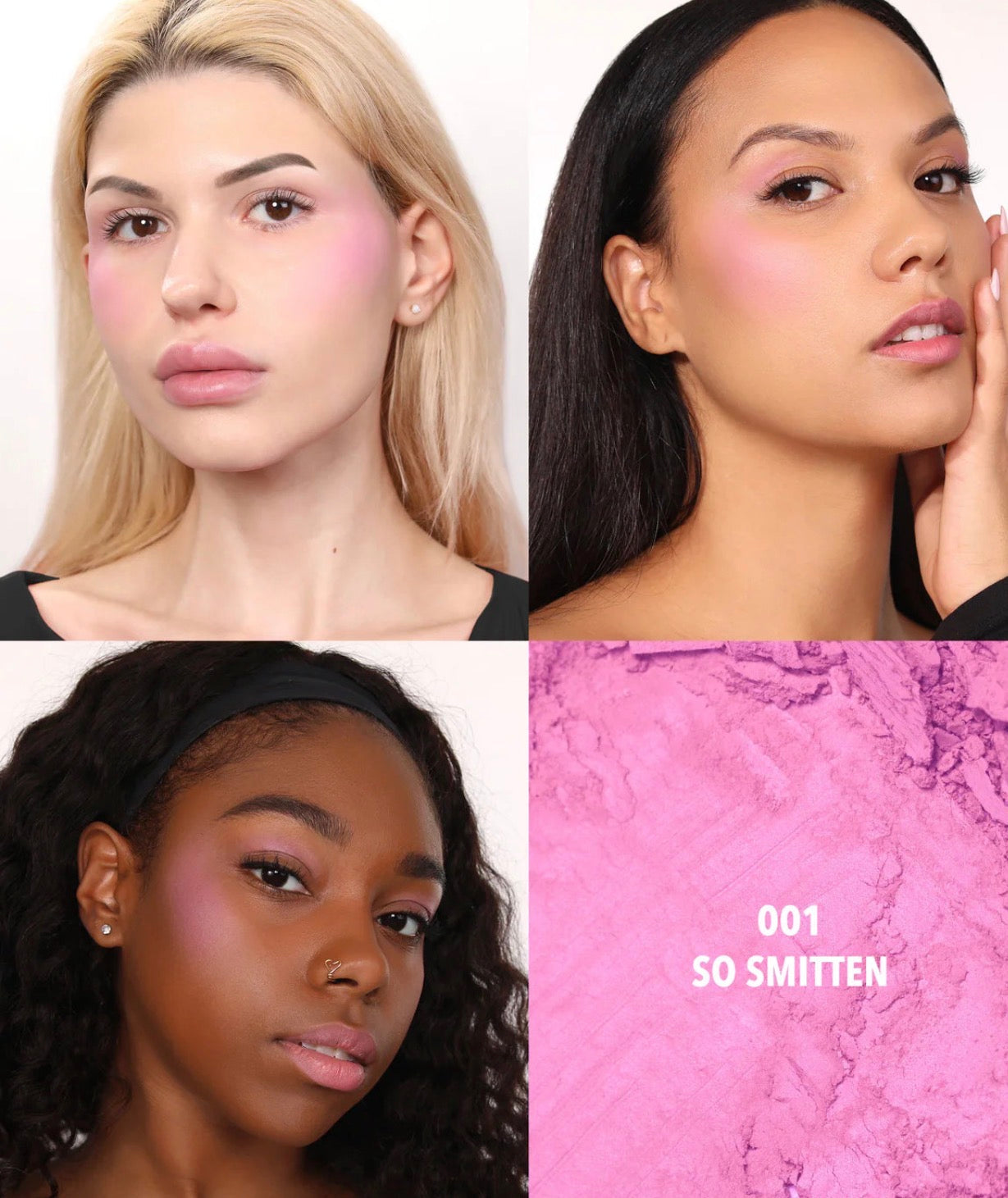 Moira LOVE SPELL POWDER BLUSH (001, SO SMITTEN)