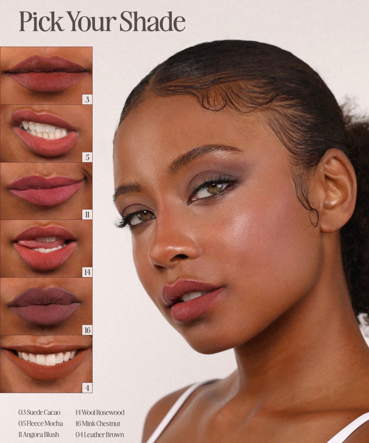 CUSHION KISS LIP CREAM (004, LEATHER BROWN)