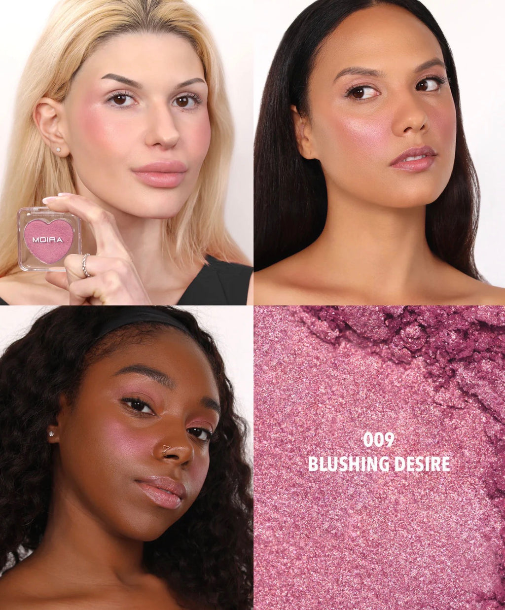 Moira LOVE SPELL POWDER BLUSH (009, BLUSHING DESIRE)