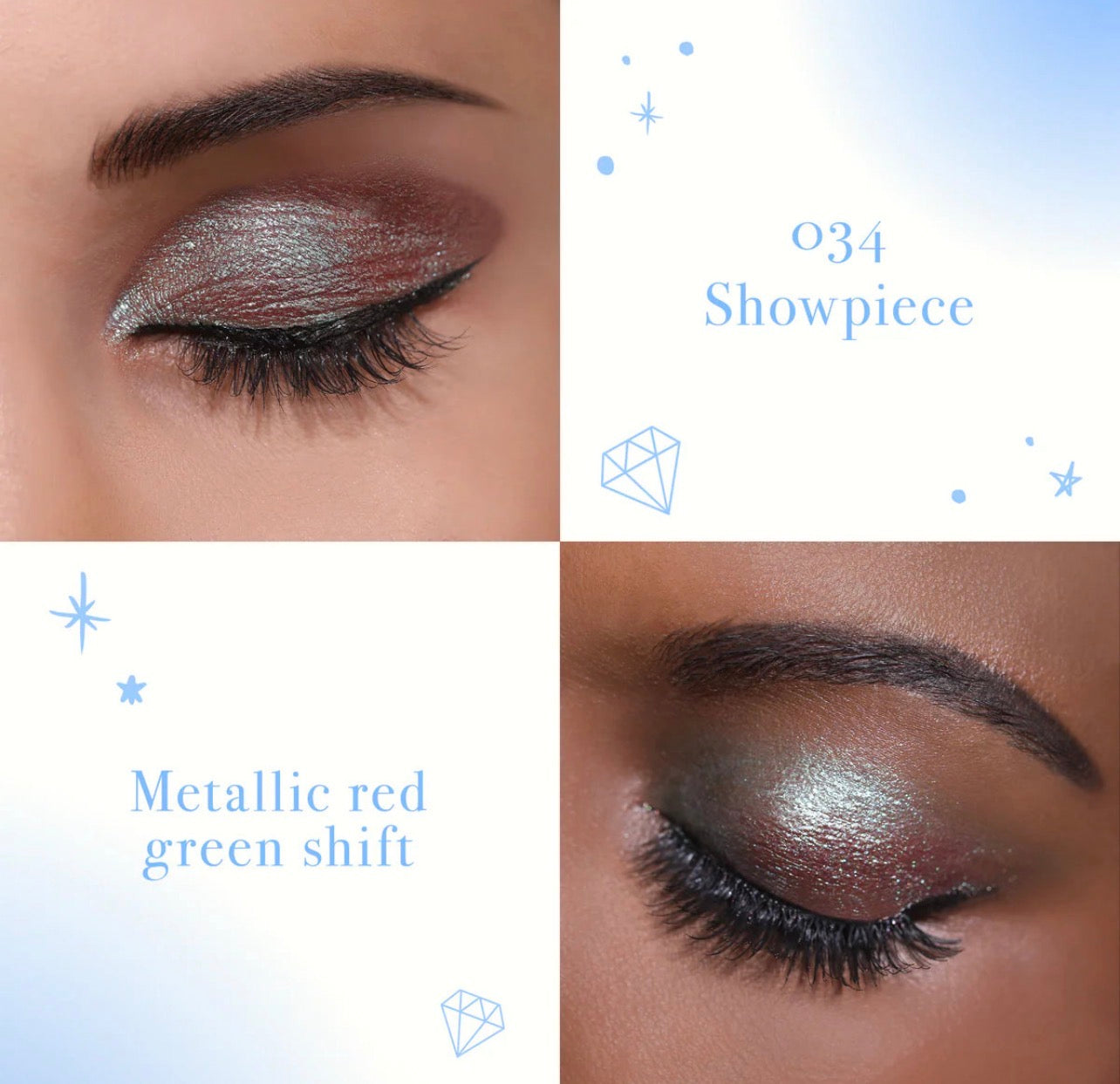 Moira DIAMOND DAZE LIQUID SHADOW (034, SHOWPIECE)