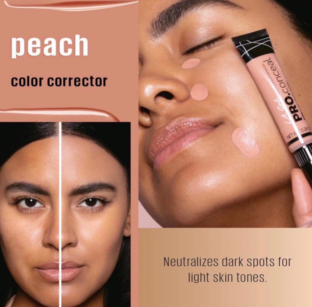 L a girl pro concealer peach