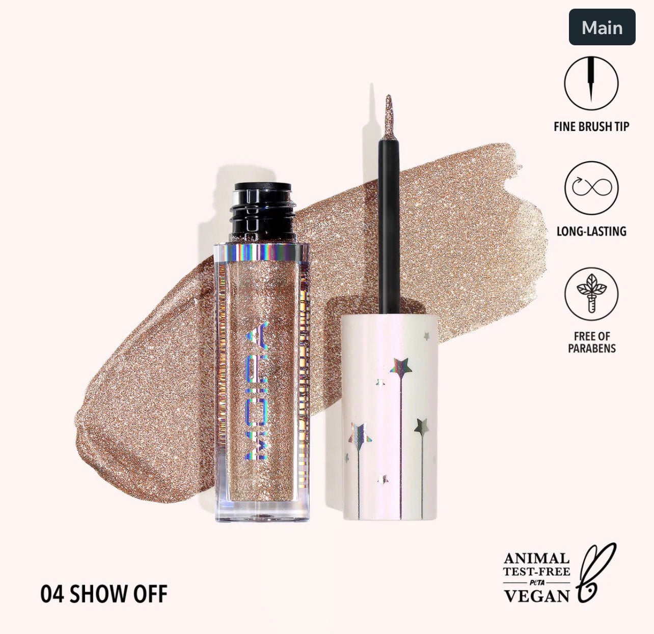 Moira GLITTER GLITTER LINER (004, SHOW OFF)