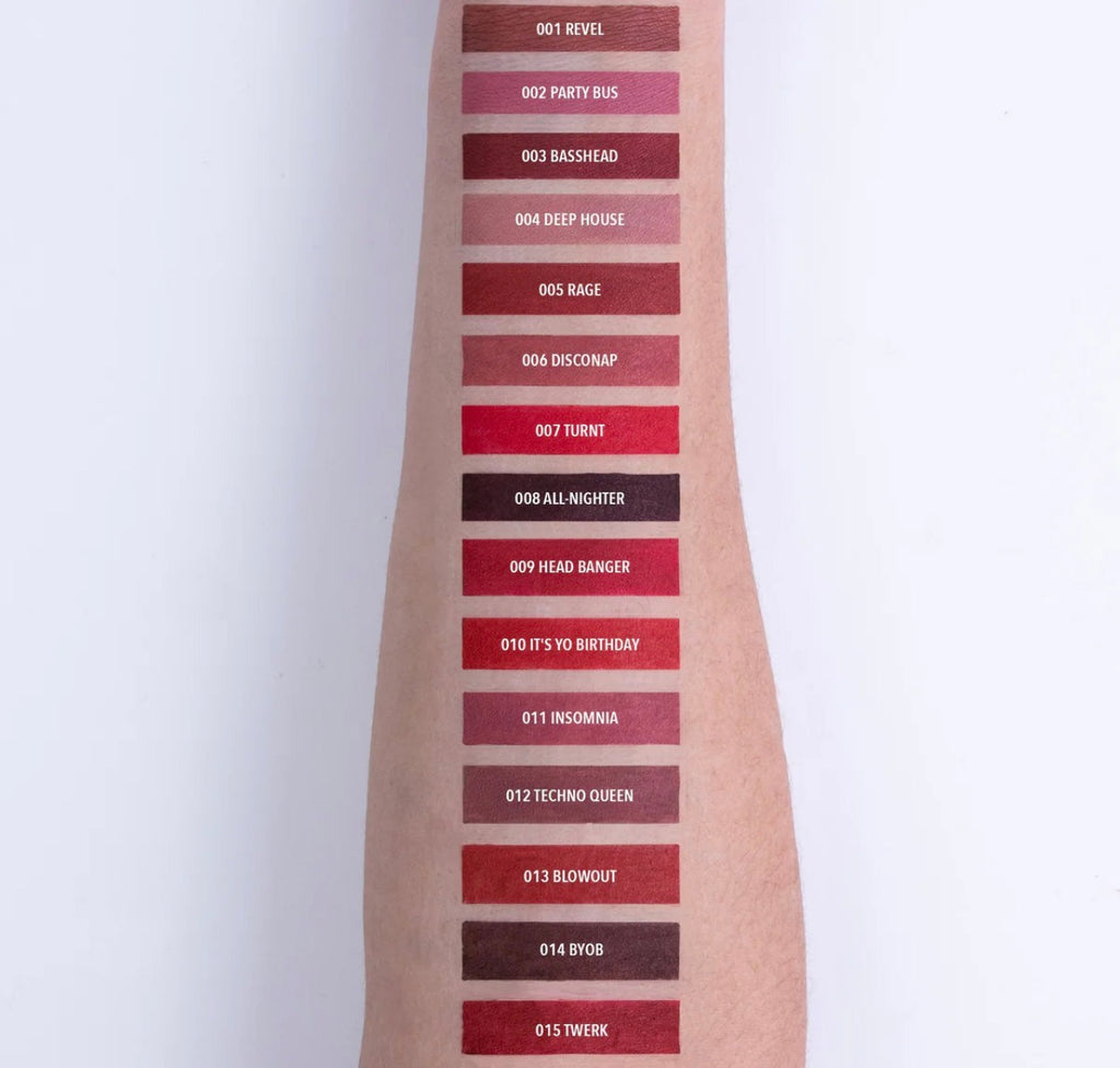 Moira AFTERPARTY MATTE LIPS (014,BYOB)
