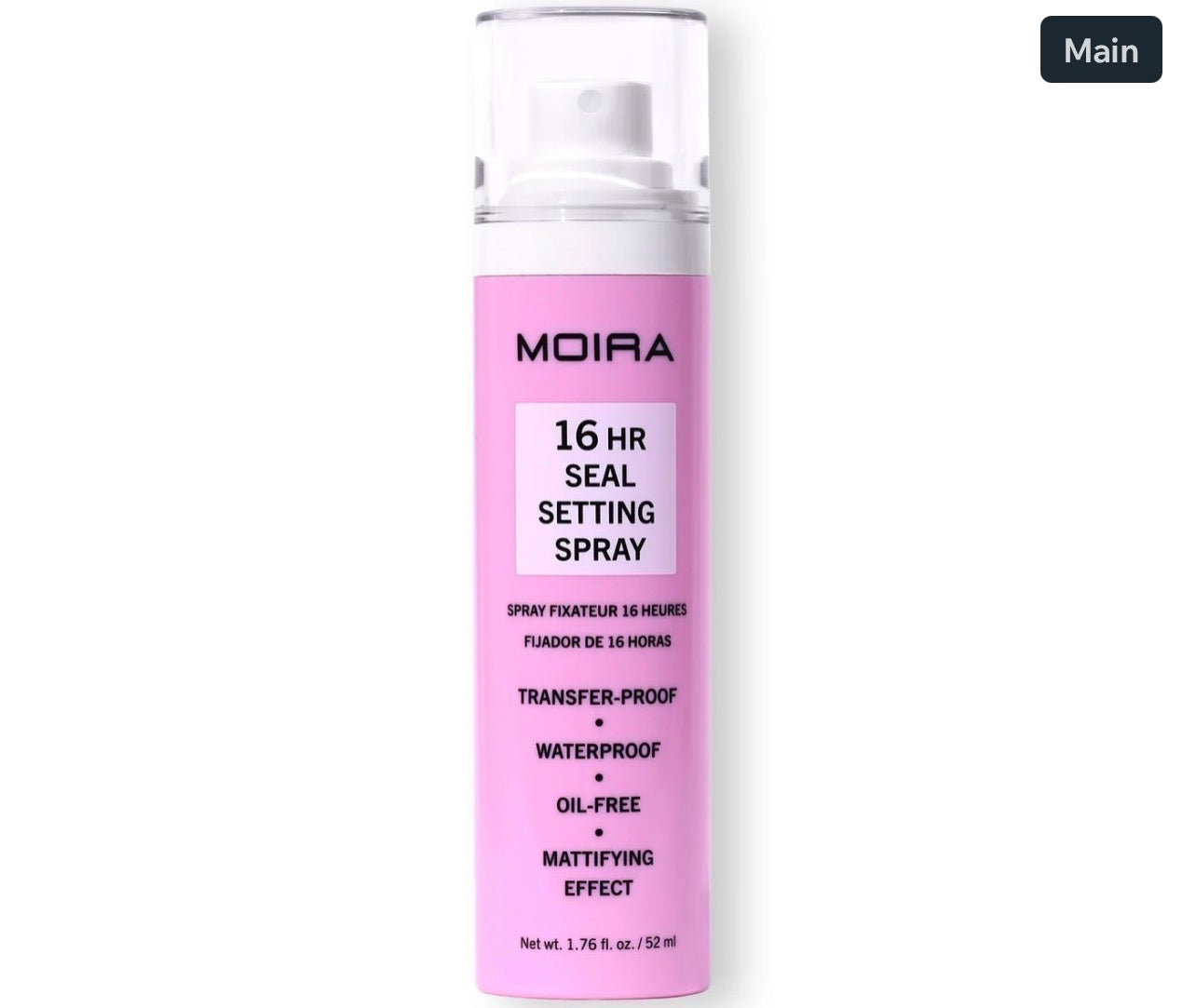 MOIRA- 16HRS SEAL- SETTING SPRAY