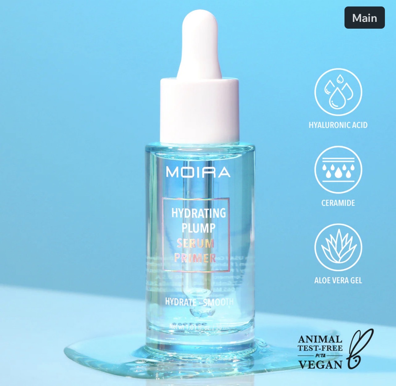 Moira HYDRATING PLUMP SERUM PRIMER