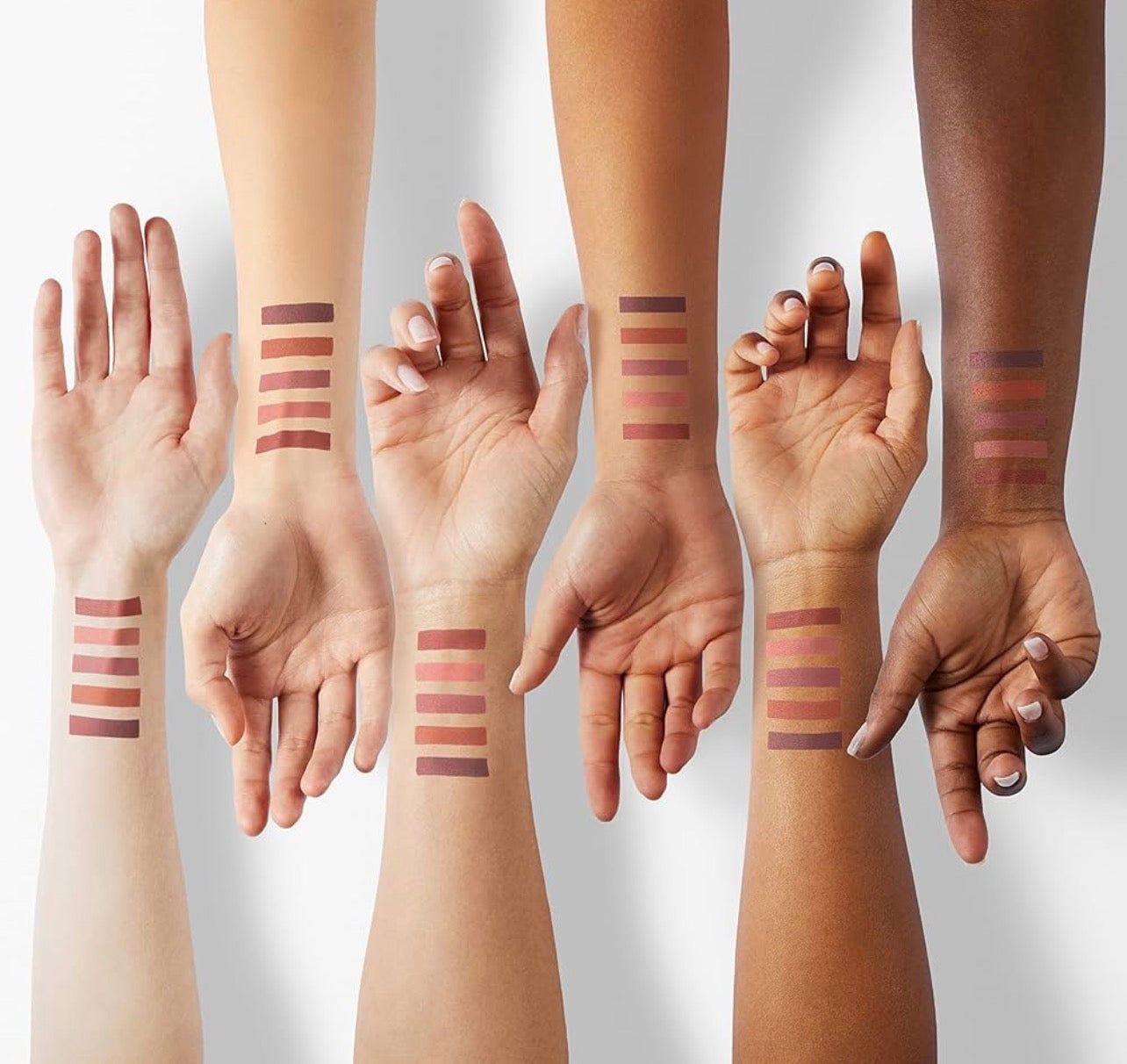 Italia Deluxe Top Five Mousse Matte Lipstick Set Send Nudes