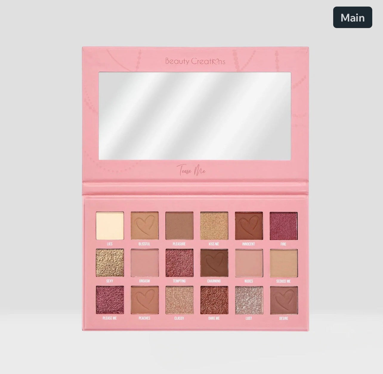 Beauty creations TEASE ME SHADOW PALETTE