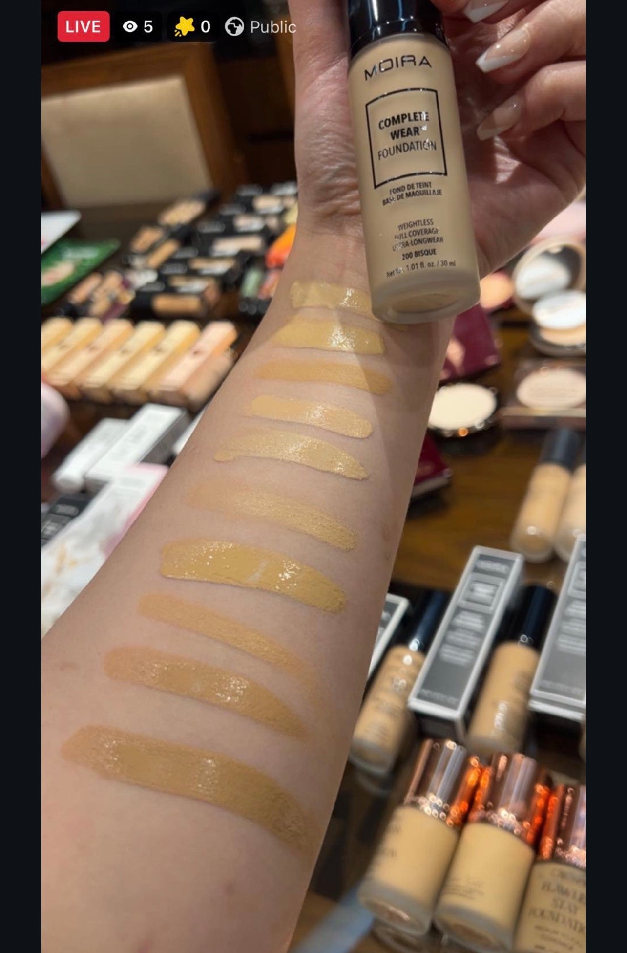 Moira complete wear foundation