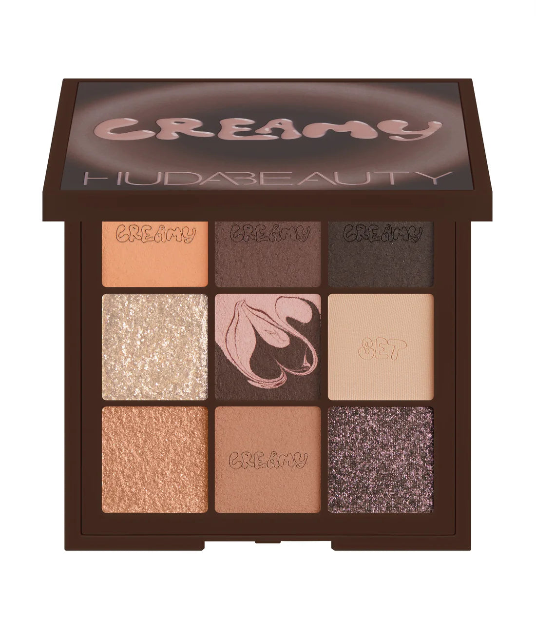 Huda Beauty CREAMY OBSESSIONS EYESHADOW PALETTE Neutral Brown