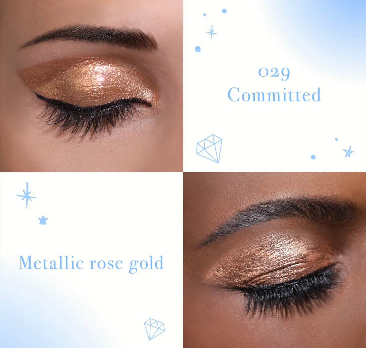 Moira DIAMOND DAZE LIQUID SHADOW (029, COMMITTED)