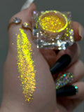 MULTICHROME LOOSE GLITTER PIGMENT POWDER - SUNFLOWER