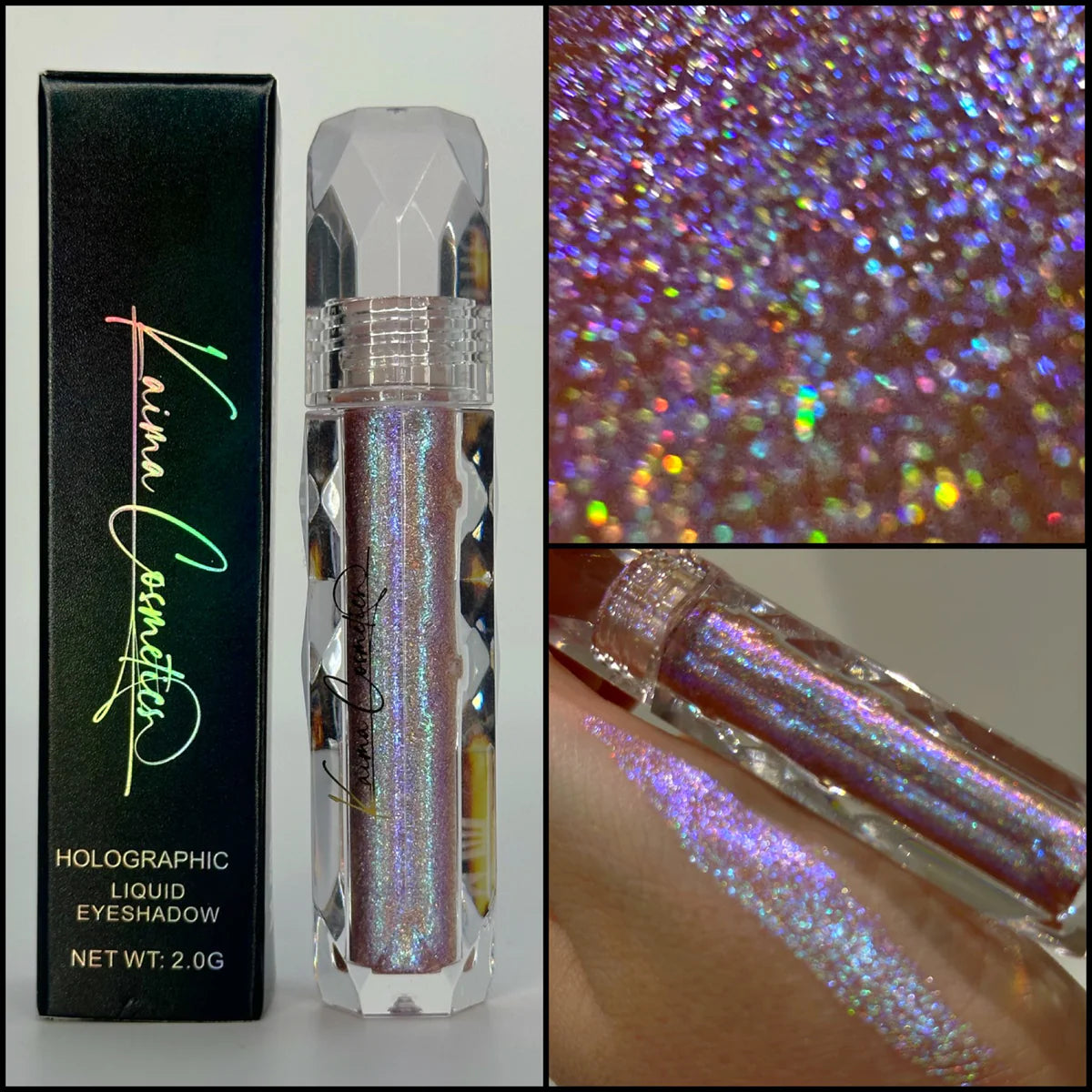 HOLOGRAPHIC MULTICHROME LIQUID GLITTER EYESHADOW - WANDERLUST