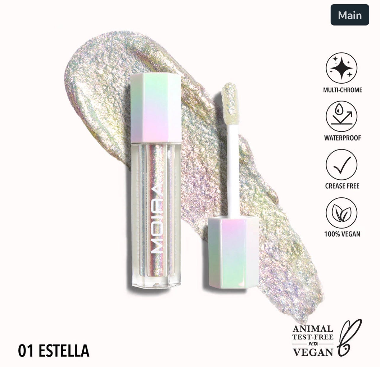 Moira SPACE CHAMELEON MULTICHROME SHADOW (001, ESTELLA)