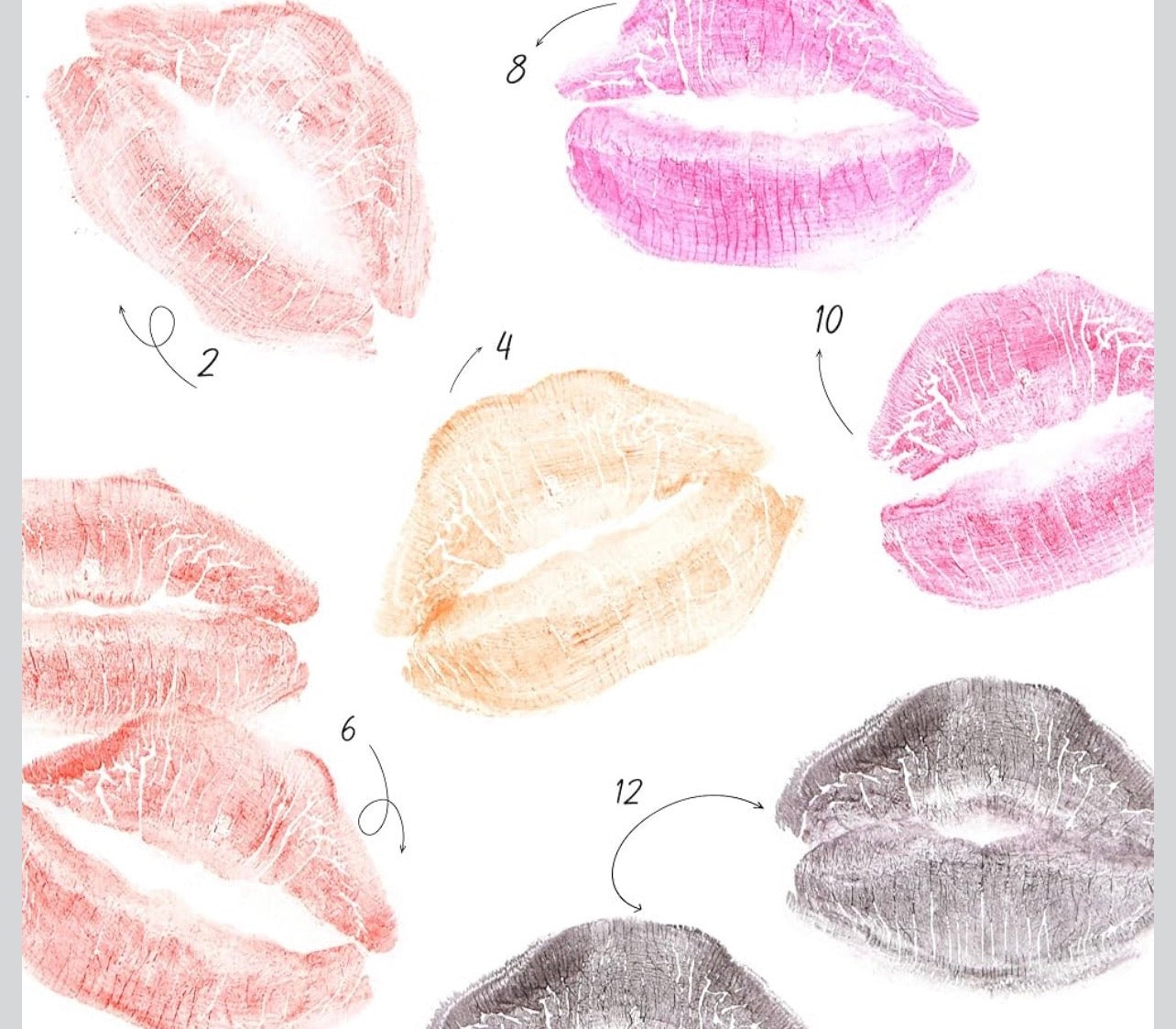 Kara Beauty Mua Matte Lip Palette 12Shades