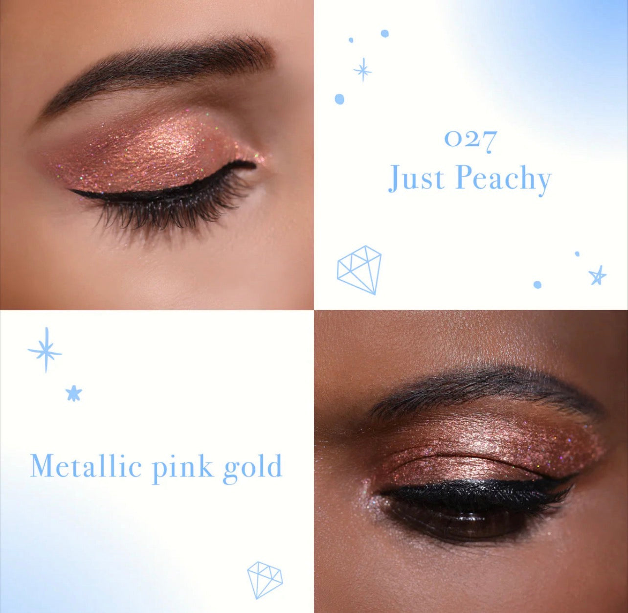 Moira DIAMOND DAZE LIQUID SHADOW (028, CHILL)