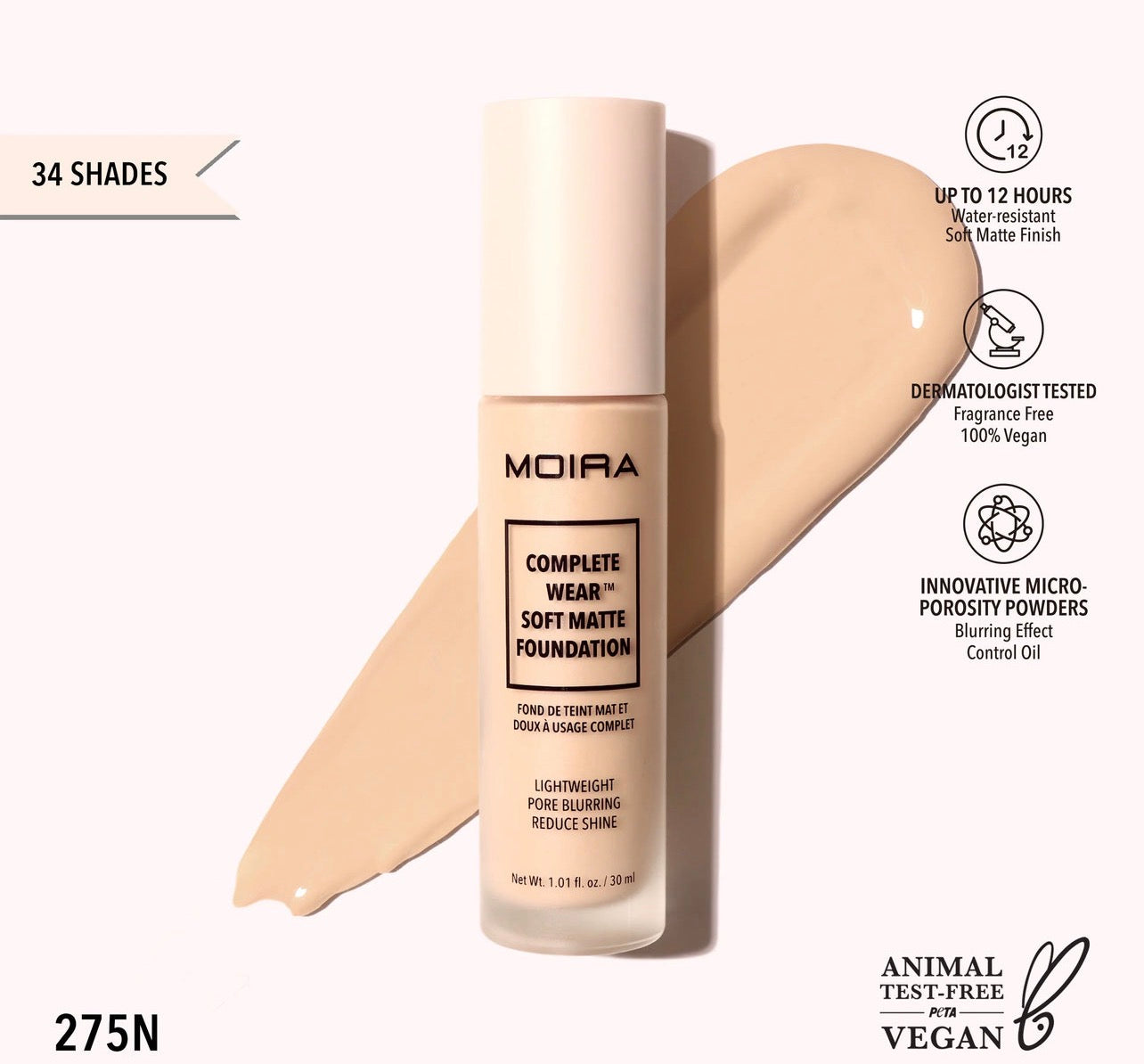 Moira Foundation soft matte