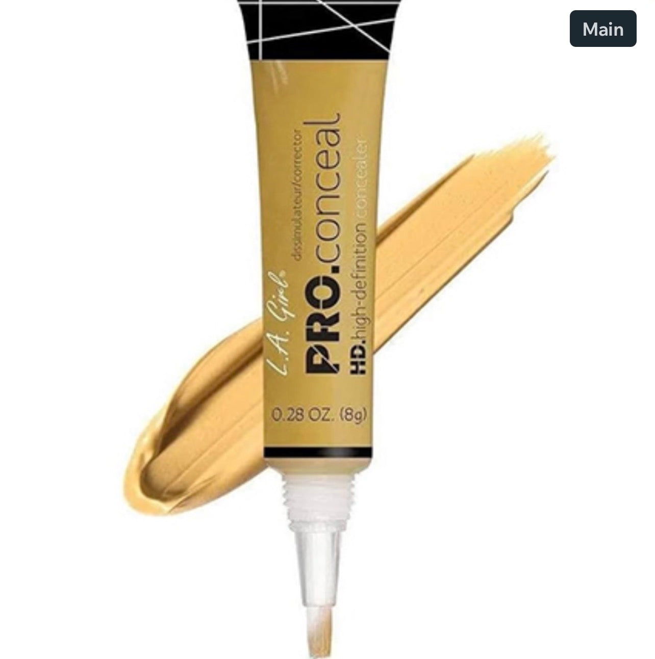 L a girl pro concealer yellow 991