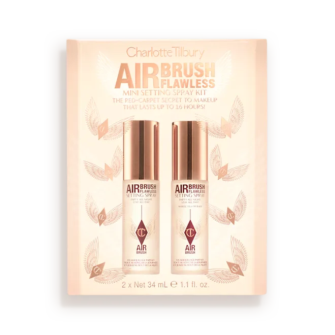 Charlotte Tibury AIRBRUSH FLAWLESS MINI SETTING SPRAY KIT
