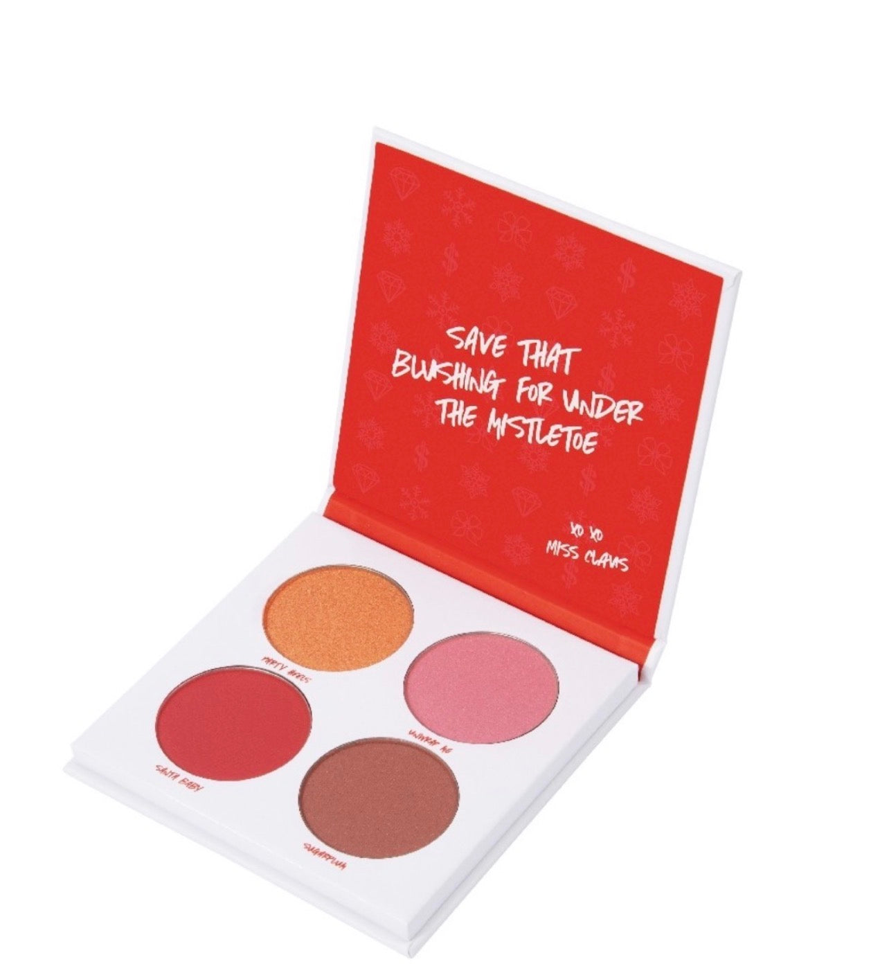 Bh cosmetics Miss Claus blush palette