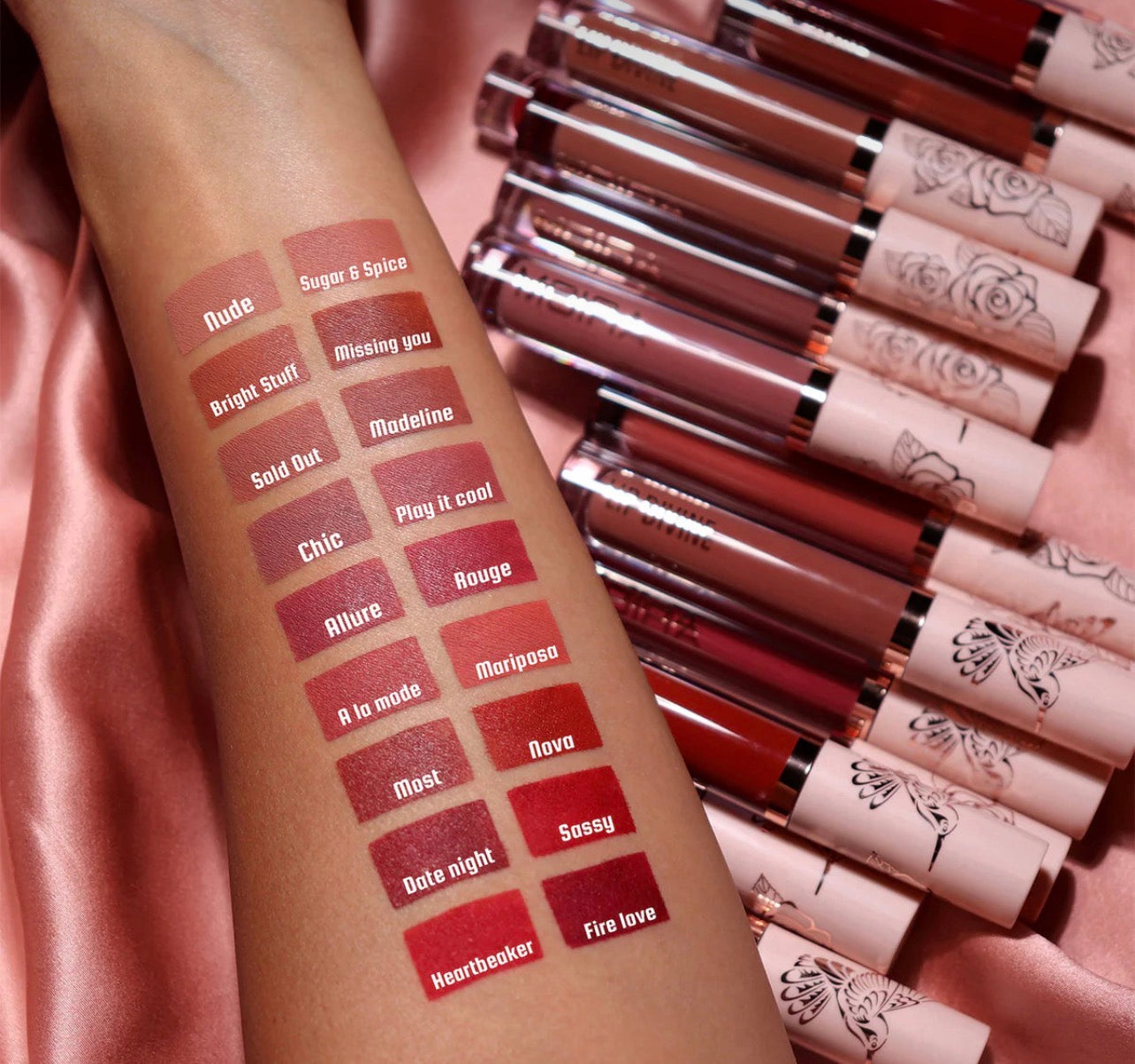 Moira LIP DIVINE LIQUID LIPSTICK (008, PLAY IT COOL)