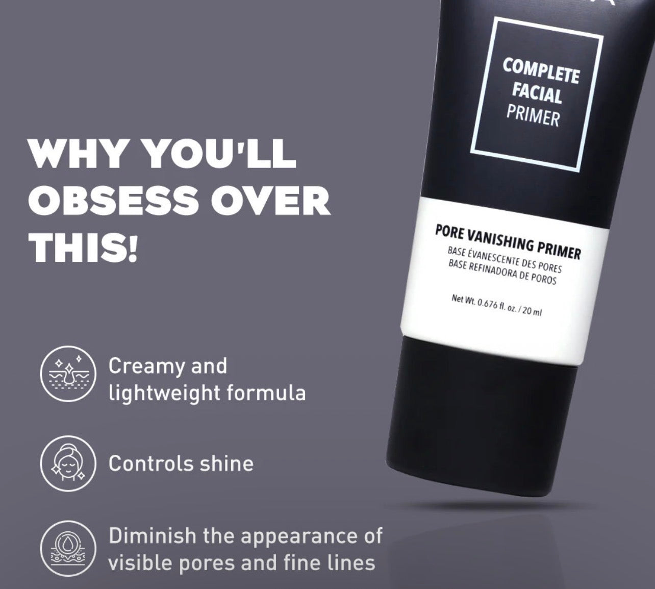 Moira Complete Facial Primer (003 Pore Vanishing)