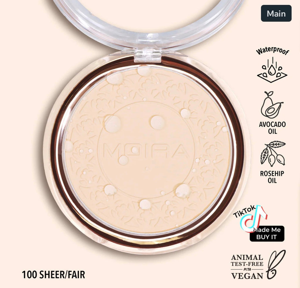 Moira SOFT FOCUS WATERPROOF SETTING POWDER - 100