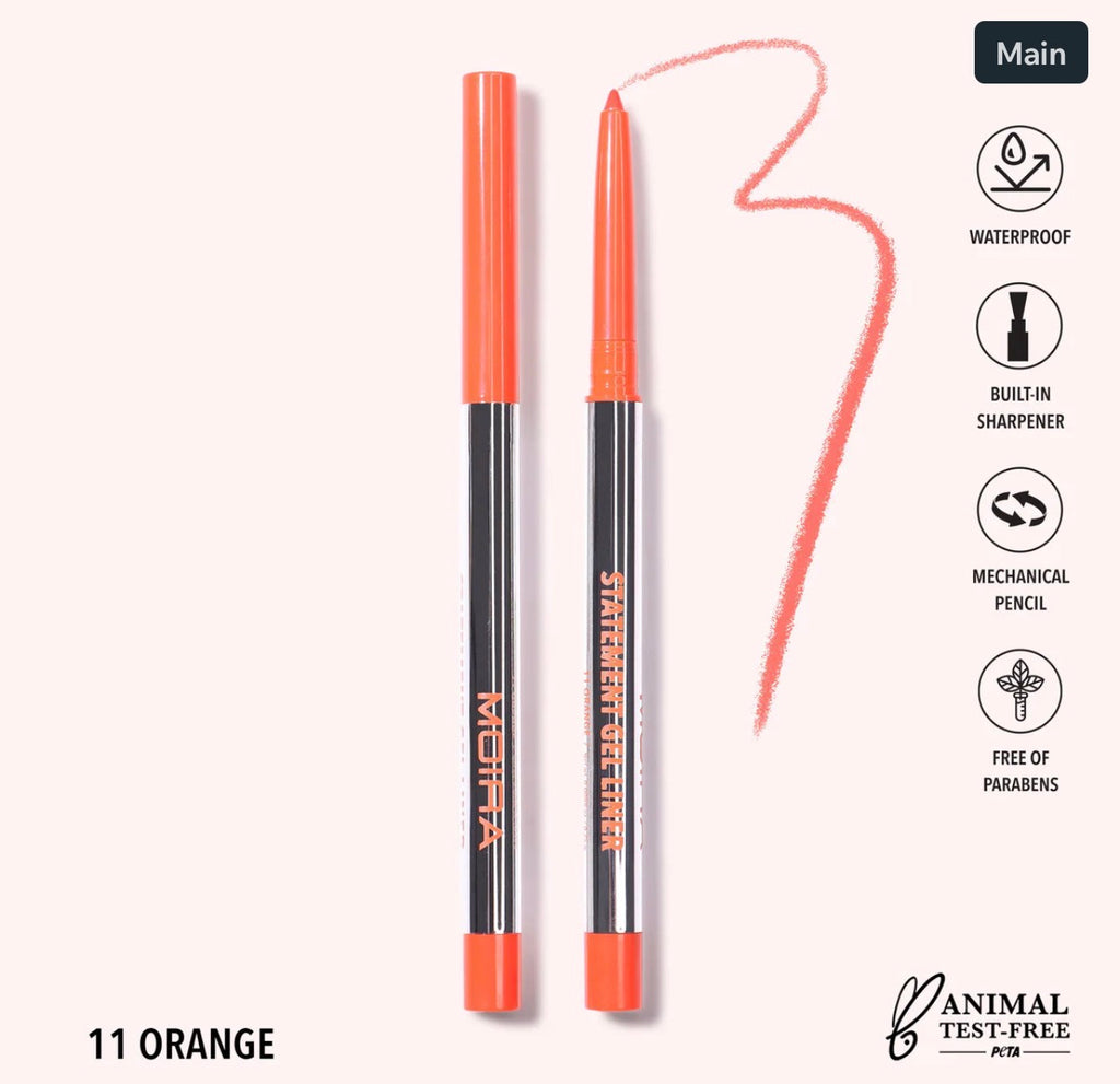 Moira STATEMENT GEL LINER (011, ORANGE)