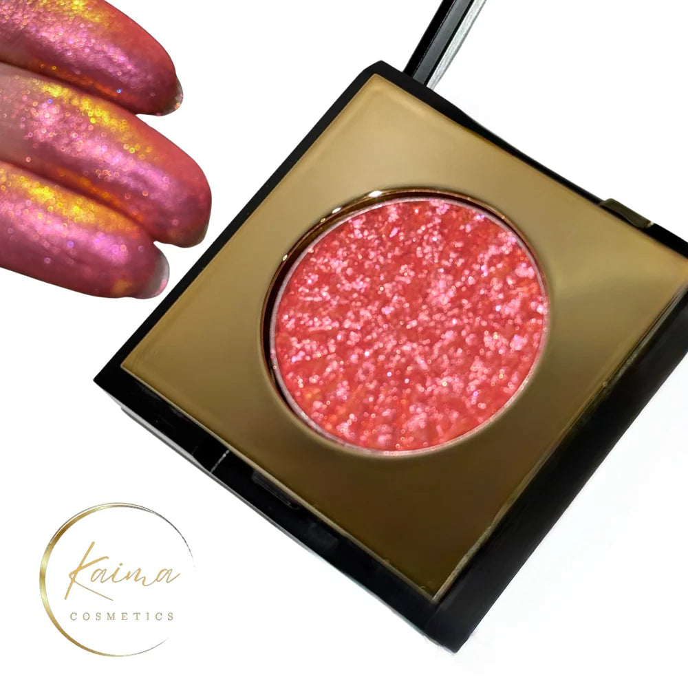 Kaima Cosmetics LUMINESCE SILK PRESSED PIGMENT EYESHADOW - BUBBLEGUM