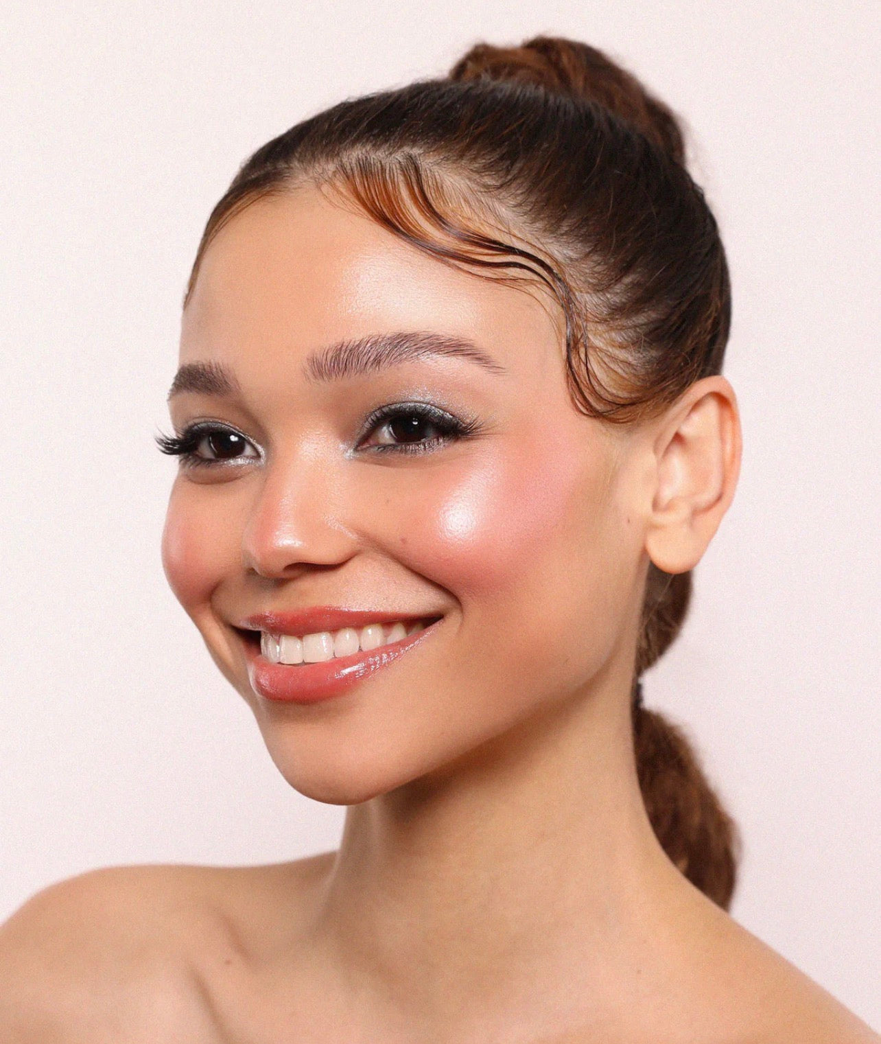 LOVE STEADY SHIMMER BLUSH (003, OH HONEY!)