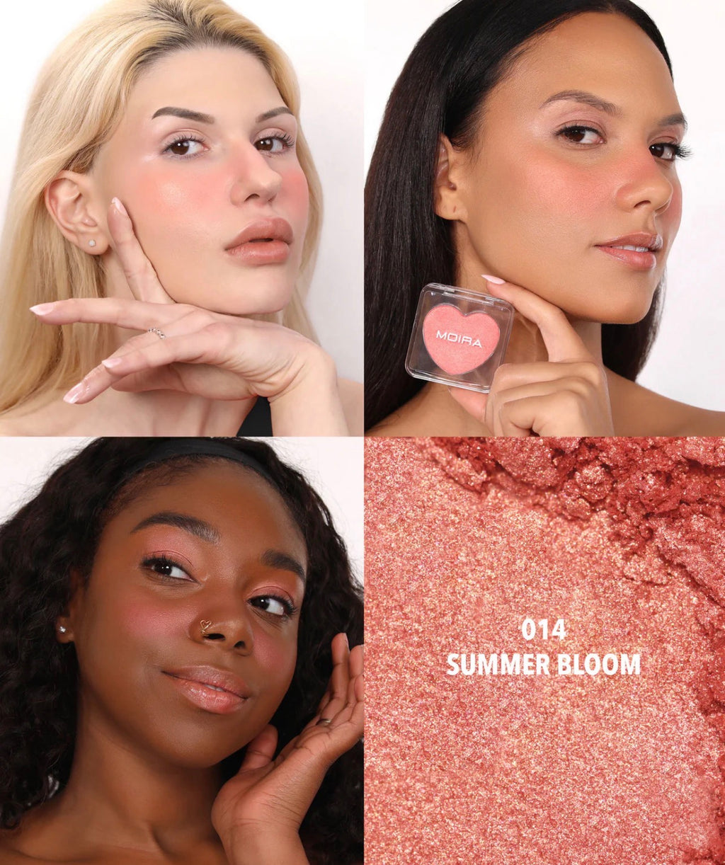 Moira LOVE SPELL POWDER BLUSH (014, SUMMER BLOOM)