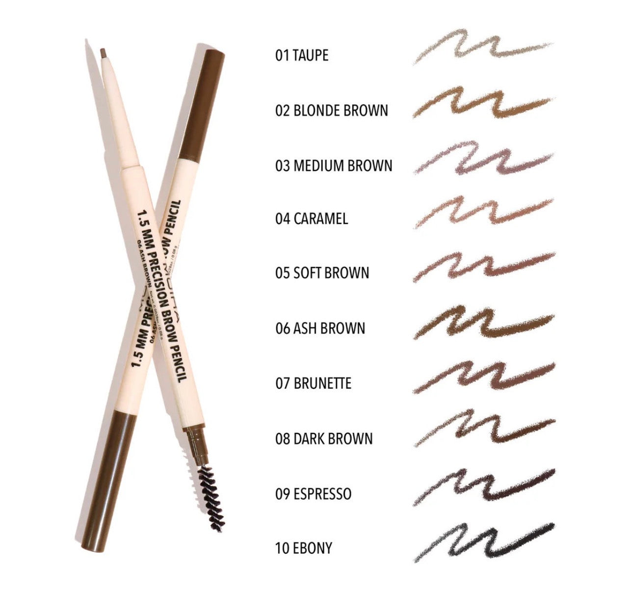 PRECISION BROW PENCIL (010, EBONY)