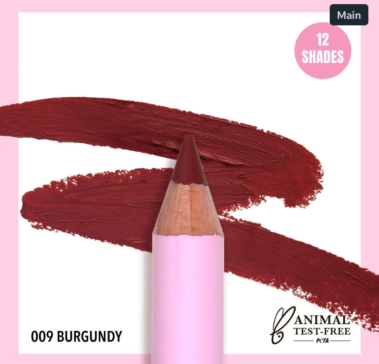 Moira FLIRTY LIP PENCIL (009, BURGUNDY)