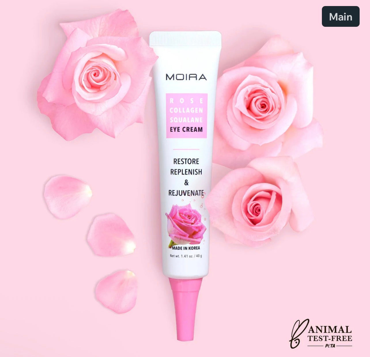 Moira ROSE COLLAGEN SQUALANE EYE CREAM