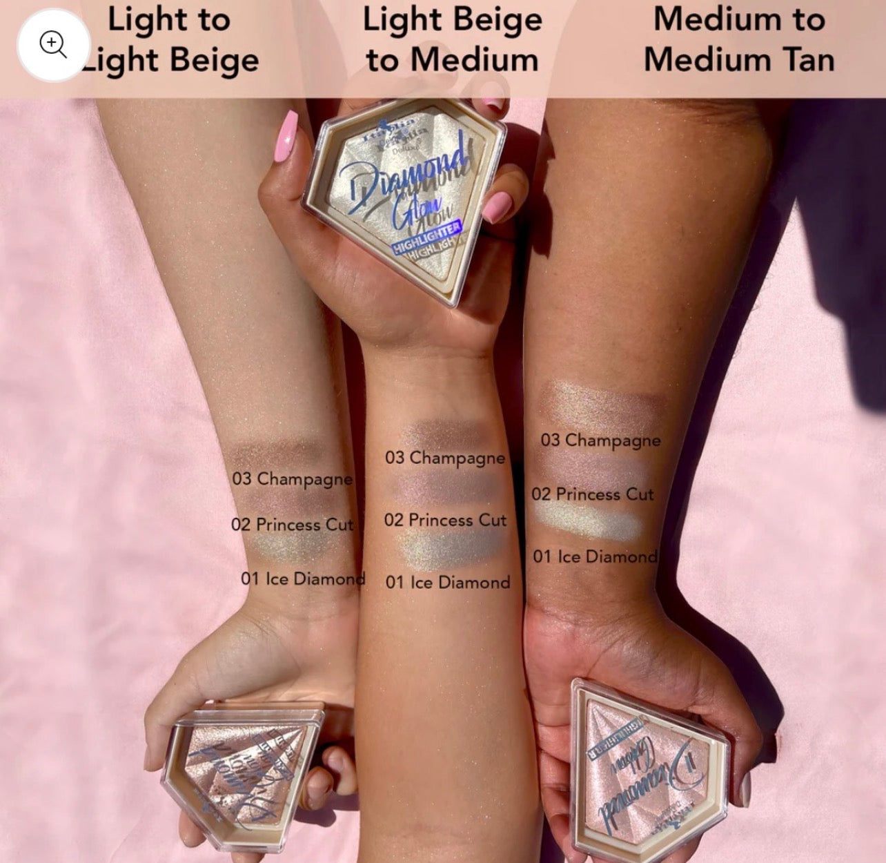 Diamond Glow Highlighter ice diamond