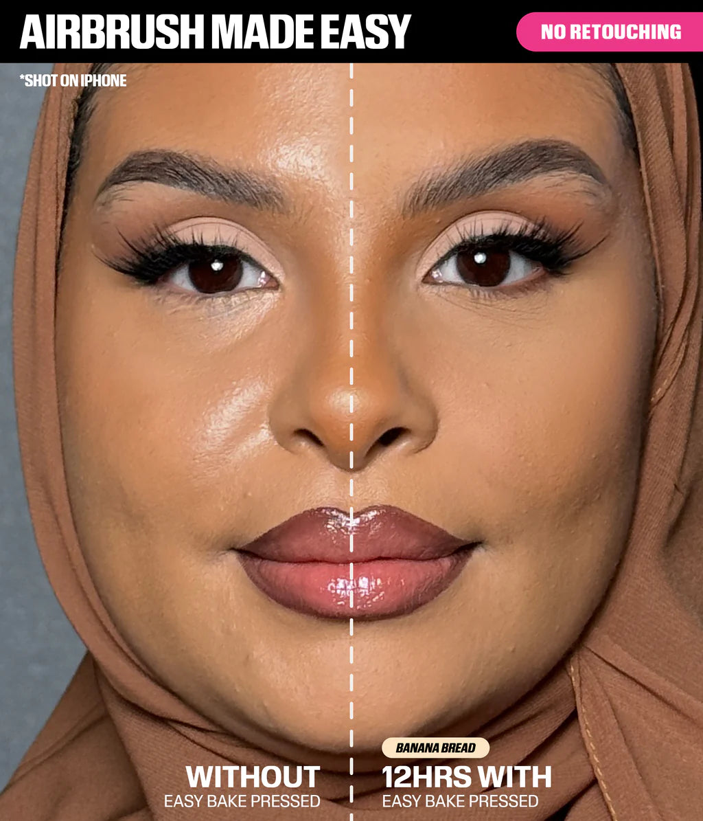 Huda Beauty EASY BAKE PRESSED POWDER Banana Bread