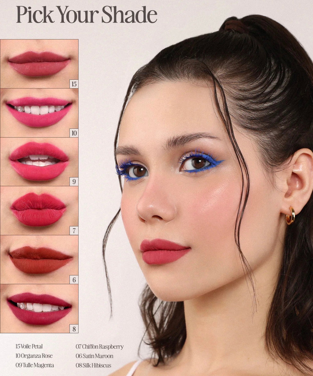 CUSHION KISS LIP CREAM (006, SATIN MAROON)