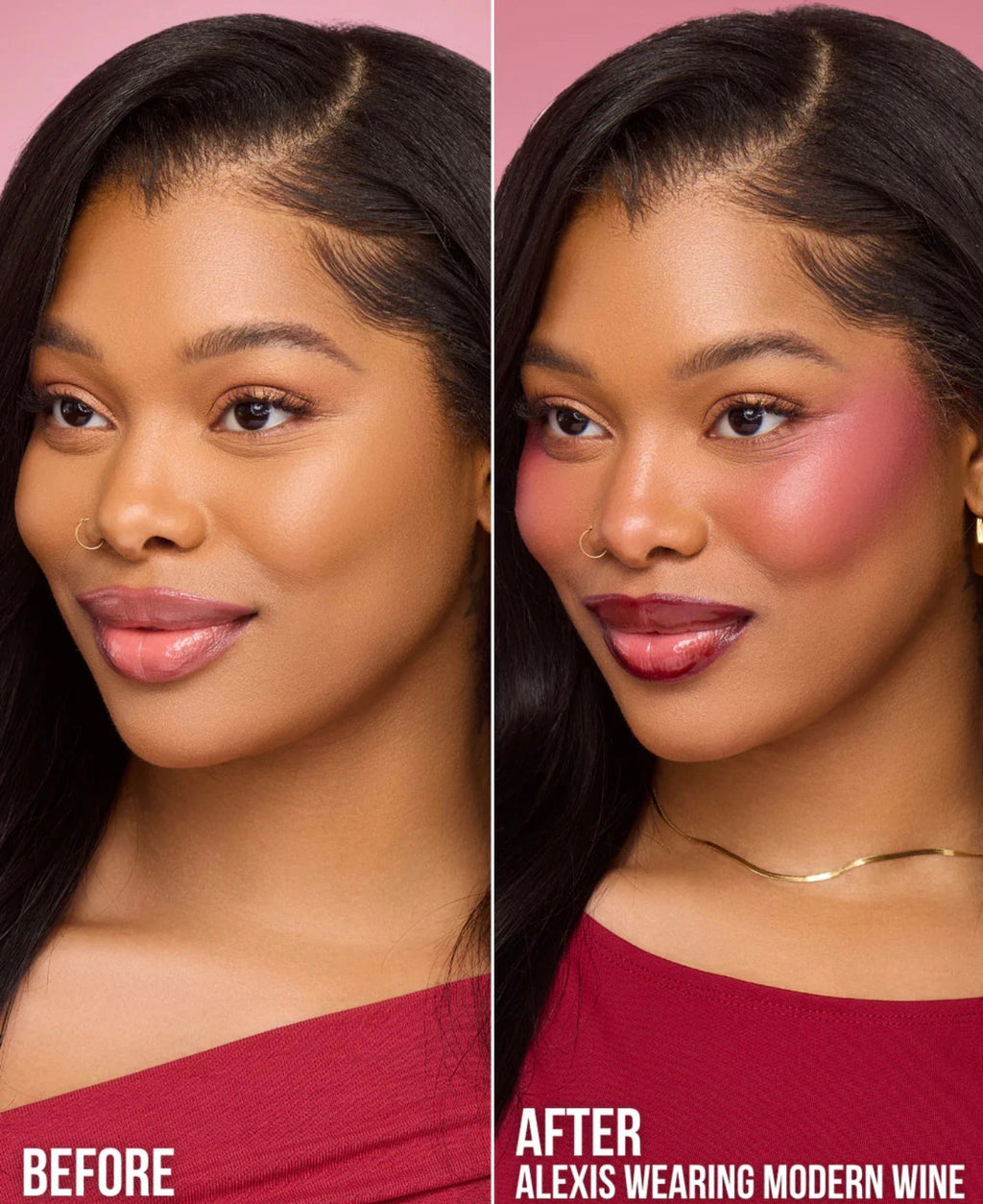 Beauty creations Liquid blush modern wine