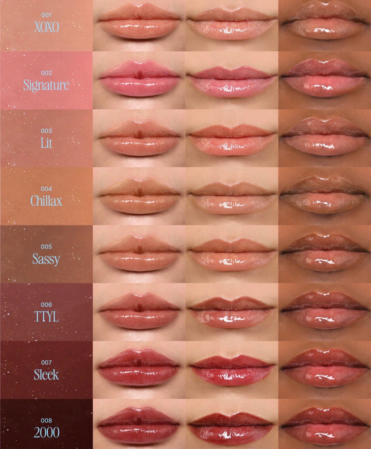 LIP CHIC SHIMMER GLOSS (008, 2000)