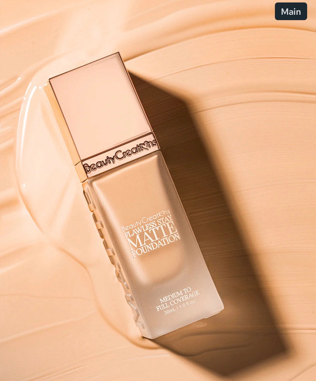 Beauty creations FLAWLESS STAY MATTE FOUNDATION 4w