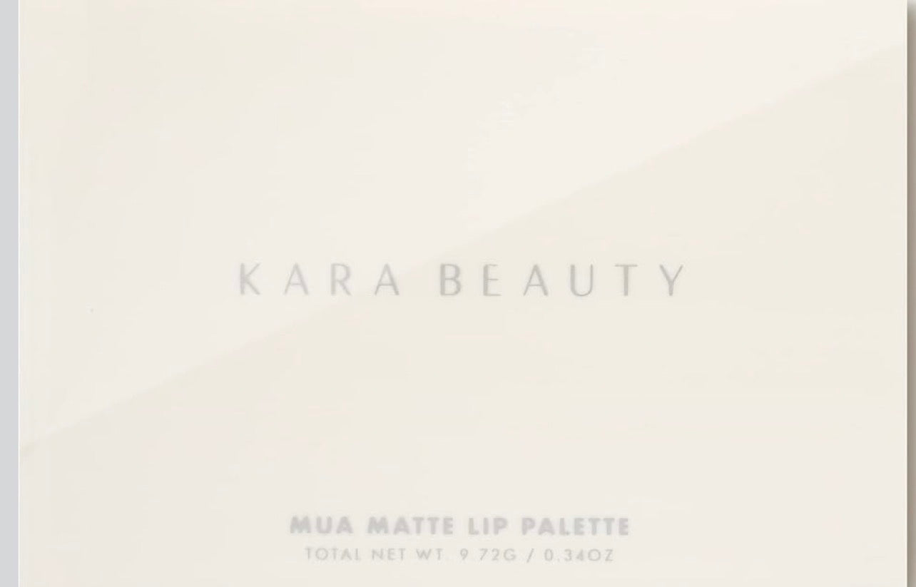 Kara Beauty Mua Matte Lip Palette 12Shades